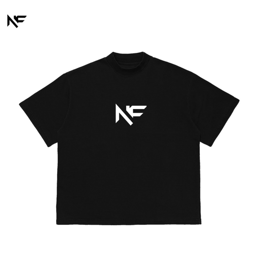 NexoFit Black Oversize Tee